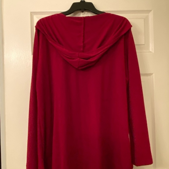Women’s Hooded Drawstring Tunic - Picture 3 of 3